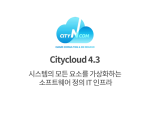 씨티클라우드(Citycloud 4.3)