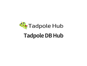 Tadpole DB Hub